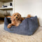 NEW COLLECTION: Low Front Steel Micro Corduroy Bolster with Removable Parts