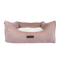 NEW COLLECTION: Low Front Pink Micro Corduroy Bolster with Removable Parts