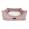 NEW COLLECTION: Low Front Pink Micro Corduroy Bolster with Removable Parts