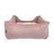 NEW COLLECTION: Low Front Pink Micro Corduroy Bolster with Removable Parts