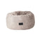 Two Tone Taupe Plush Donut