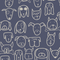 Dog Central Indigo Blanket