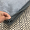 SAMPLE SALE: Grey Fur Top Pillow Bed - Small