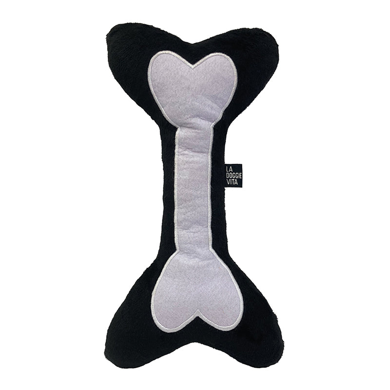 Boney Bone Plush Toy with Squeaker