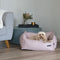 Luxe Trim Pink High Side Bed with Removable Parts