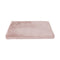 Dusty Pink Faux Fur Crate Mat