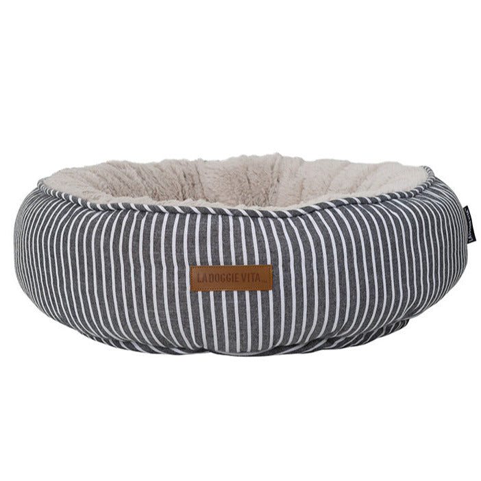 Hamptons Stripe Reversible Cat Donut