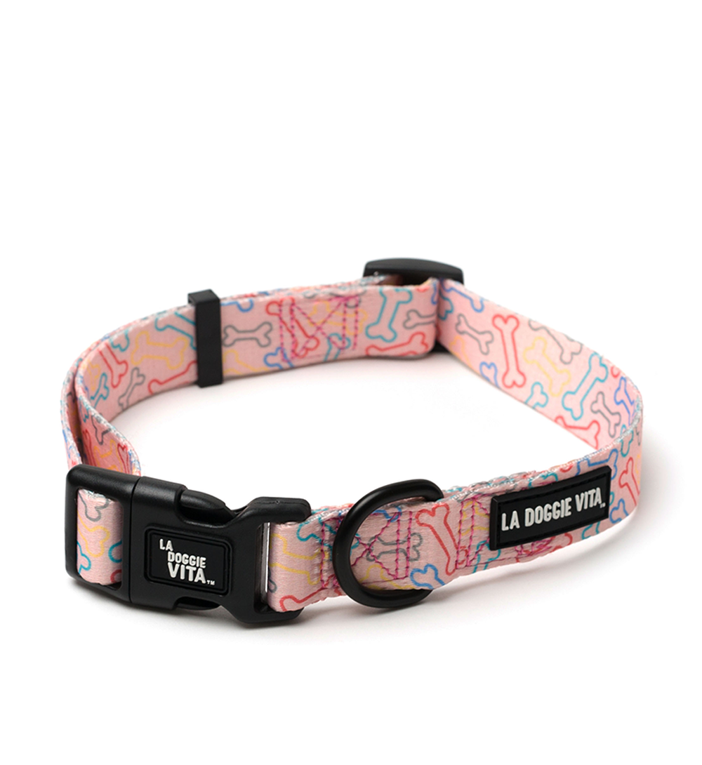 ON SALE NOW! 50% OFF! Neon Bone Pink Collar