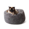 Charcoal Luxe Plush Donut