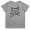 Dog with a Bone Grey Marle Kids Unisex T-Shirt