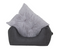 Water Resistant Oxford High Side Charcoal Bed Spare Cushion