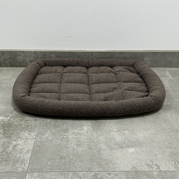 SAMPLE SALE: Brown Boucle Mat