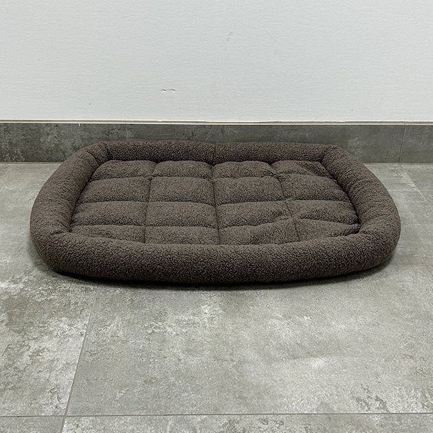 SAMPLE SALE: Brown Boucle Mat