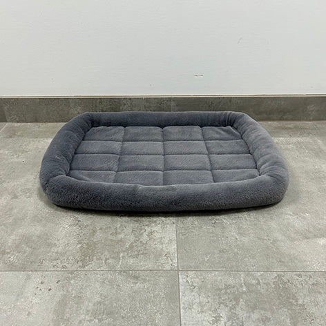 SAMPLE SALE: Charcoal Faux Fur Mat