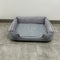 SAMPLE SALE: Grey Low Front Bolster Bed