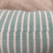 SAMPLE SALE: Hamptons Stripe Aqua Small Bolster Bed