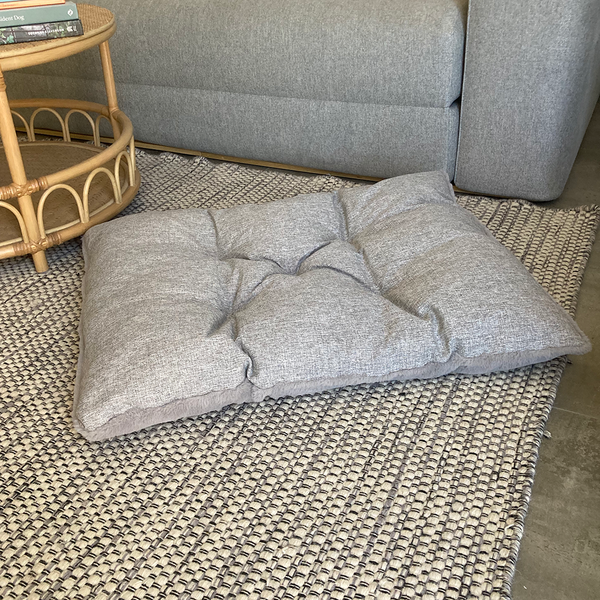 SAMPLE SALE: Grey Pet Pillow Bed