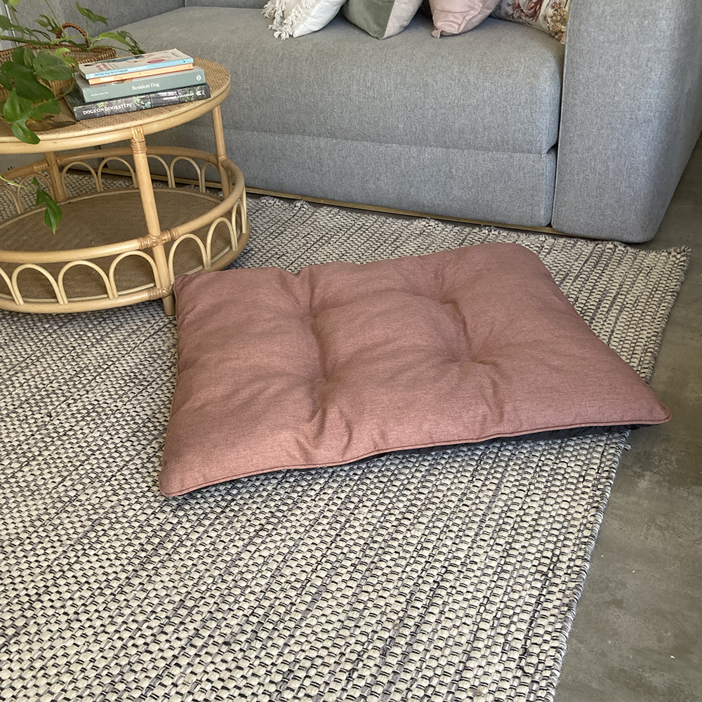 SAMPLE SALE: Dusty Pink Pet Pillow Bed