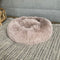 SAMPLE SALE: Taupe Low Faux Fur Small Donut