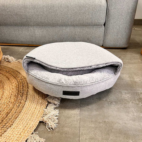 SAMPLE SALE: Light Grey Cat Cave
