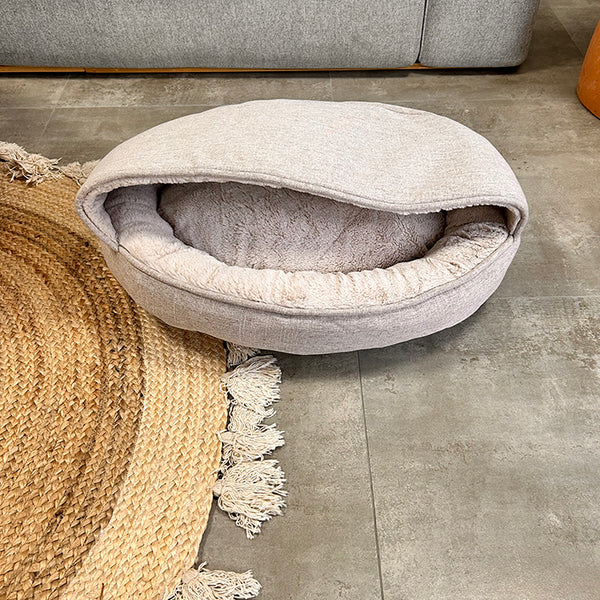 SAMPLE SALE: Oval Taupe Cat Cave