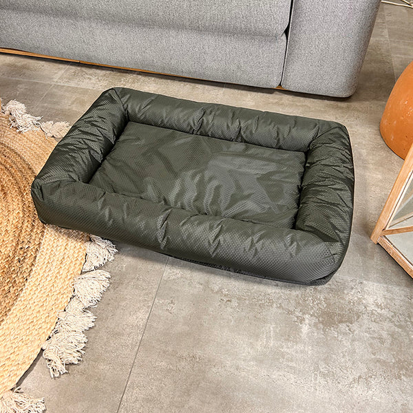 SAMPLE SALE: Charcoal Ripstop Padded Pet Mat