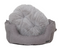 Water Resistant Grey High Side Shell Bed Cushion