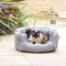 Water Resistant Oxford High Side Grey Shell Bed