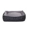 Dog Central Black Bolster Bed