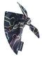 Neon Bone Black Bandana