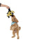 Buzz-Off Bee Rope & Plush Toy with Squeaker