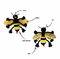 Buzz-Off Bee Rope & Plush Toy with Squeaker