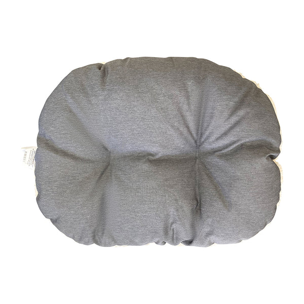 Water Resistant Grey High Side Shell Bed Cushion