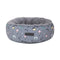 Moggy Treats Grey Reversible Donut