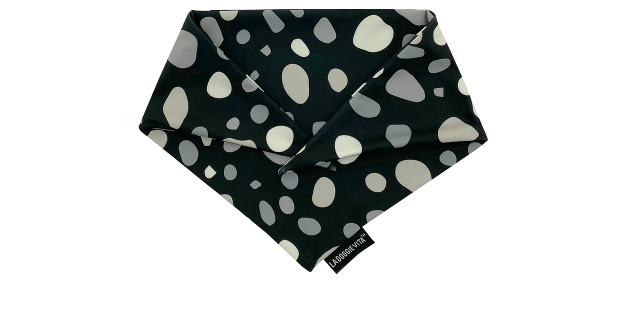 Leo Spot Black Bandana