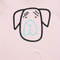 Sad Pup Pink Kids Unisex T-Shirt