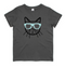 Kitty Club Charcoal Kids Unisex T-Shirt