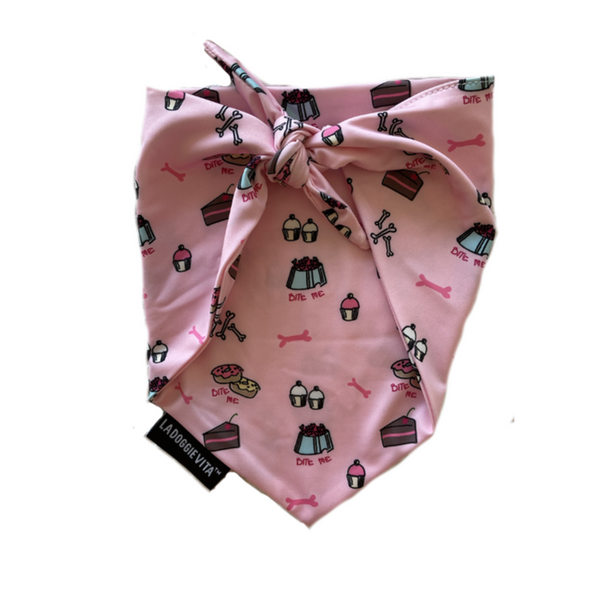 Bite Me Pink Bandana