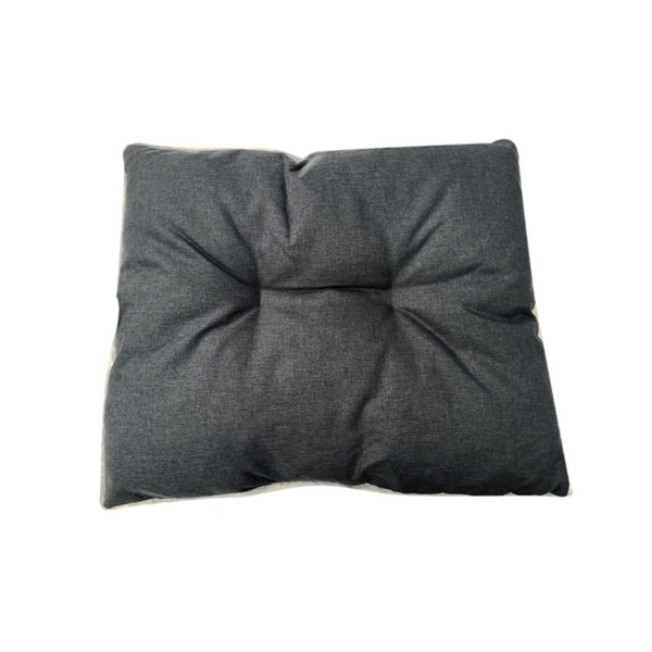 Water Resistant Oxford High Side Charcoal Bed Spare Cushion