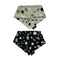 Leo Spot Black Bandana